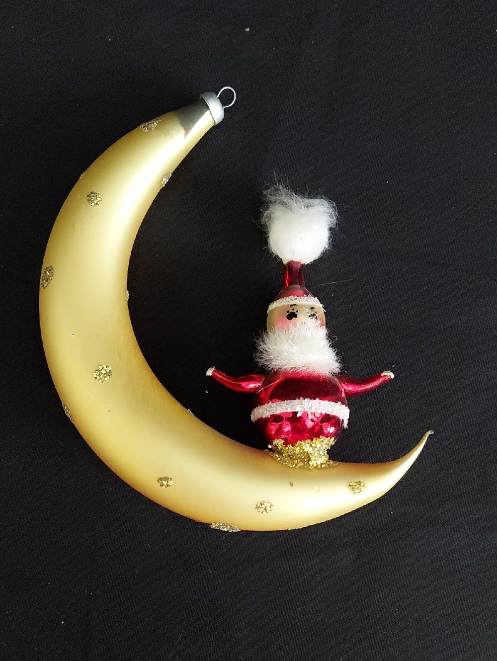 Vintage Italian Di Carlini Glass Ornament